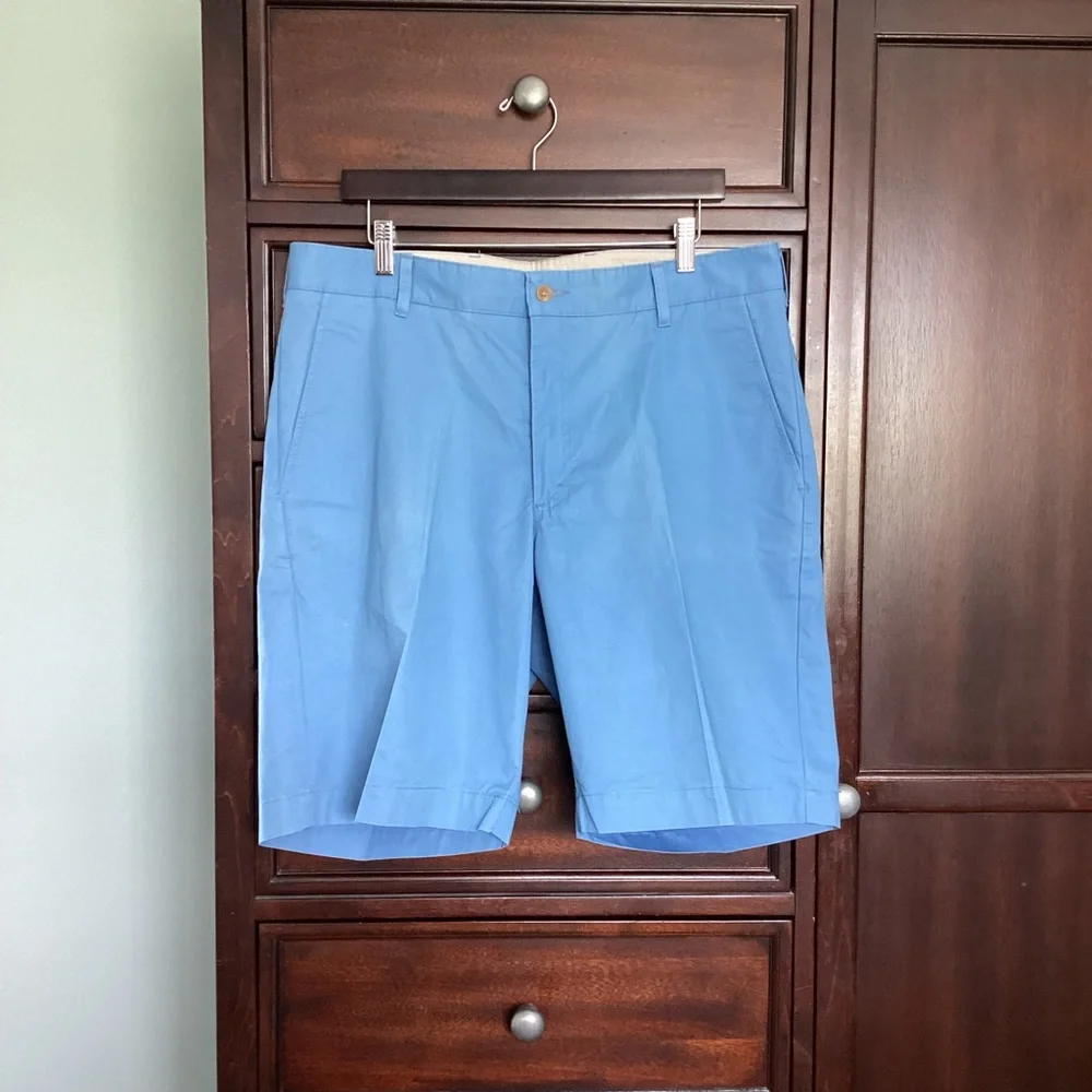 Bills Khakis Parker Classic Fit Flat front Shorts EUC - Picture 2 of 7